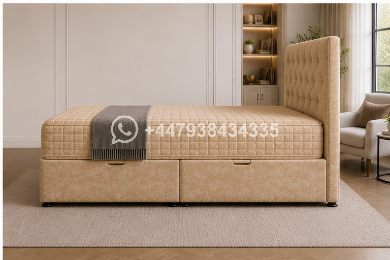 Designer Super King Size Ottoman Bed Frame - Image 3