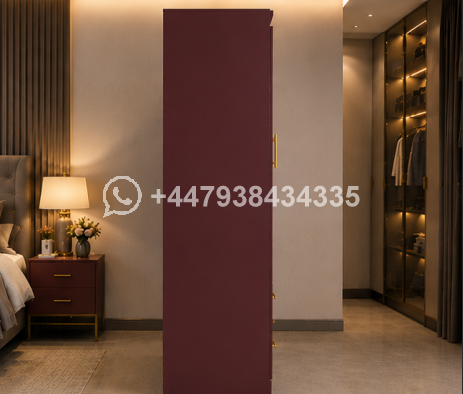 Wardrobe 5 Door – Wardrobe with 4 Drawers and 1 Mirror - Image 4