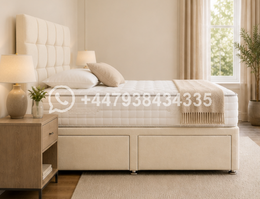 Space Saving Super King Size Divan Bed โ Smart Storage Option - Image 3