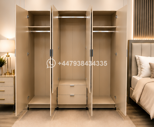 Wardrobe – Wardrobe with 2 Mirrors – Wardrobe 2 Drawers