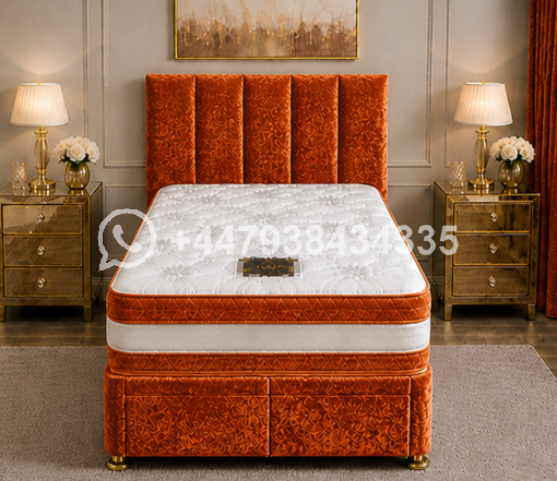 Single Divan Bed Frame โ Stylish & Durable Design - Image 2