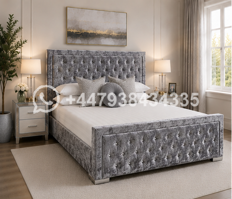 Luxury Double Bed Frame – Hilton Double Bed – Stylish Bedroom Centrepiece - Image 3
