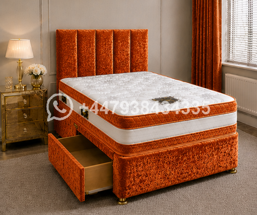 Single Divan Bed Frame โ Stylish & Durable Design