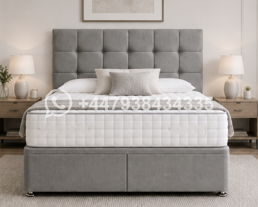 Storage King Size Divan Bed โ Space Saving & Practical Design - Image 2