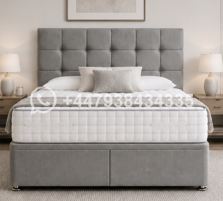 Contemporary Super King Size Divan Bed – Elegant & Comfortable Style