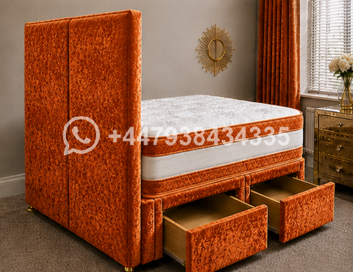 Single Divan Bed Frame โ Stylish & Durable Design - Image 4