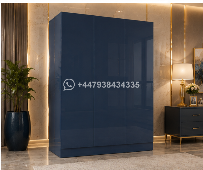 4 Door Wardrobe – Wardrobe with 1 Mirrors – Stylish 4 Door Wardrobe With Two Drawers - Image 2