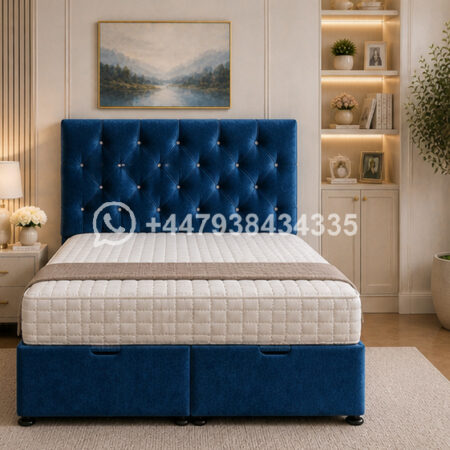 Contemporary Super King Ottoman Storage Bed