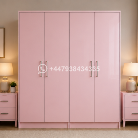 4 Door Wardrobe – Wooden Wardrobe – 4 Door Wardrobe – Professional 4 Door Wardrobe – Premium Quality Finish