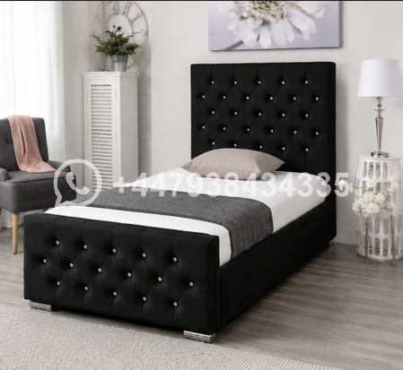 Florida Modern Single Bed – Florida Single Bed Black