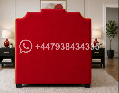 Arizona Double Bed – Luxury Fabric Upholstered Bed - Image 4