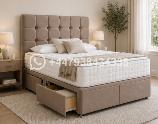 Handmade King Size Divan Bed โ Classic & Stylish Furniture - Image 3