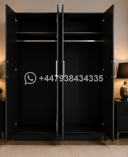 4 Door Wardrobe – High Quality 4 Door Wardrobe – Wooden 4 Door Wardrobe - Image 3