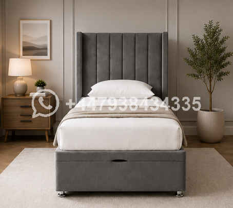 Panel Winged Single Bed – Space Saving Winged Single Bed