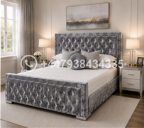 Luxury Double Bed Frame – Hilton Double Bed – Stylish Bedroom Centrepiece