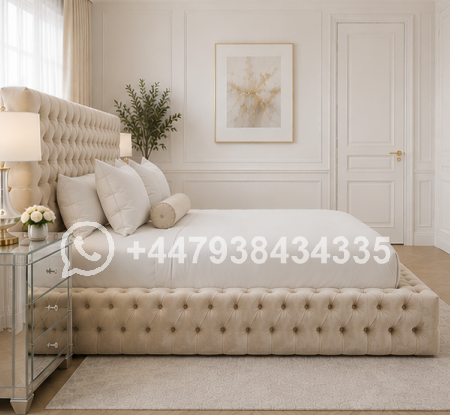 Classic King Size Bed – Modern King Size Bed – Ambassador Stylish King Size Bed