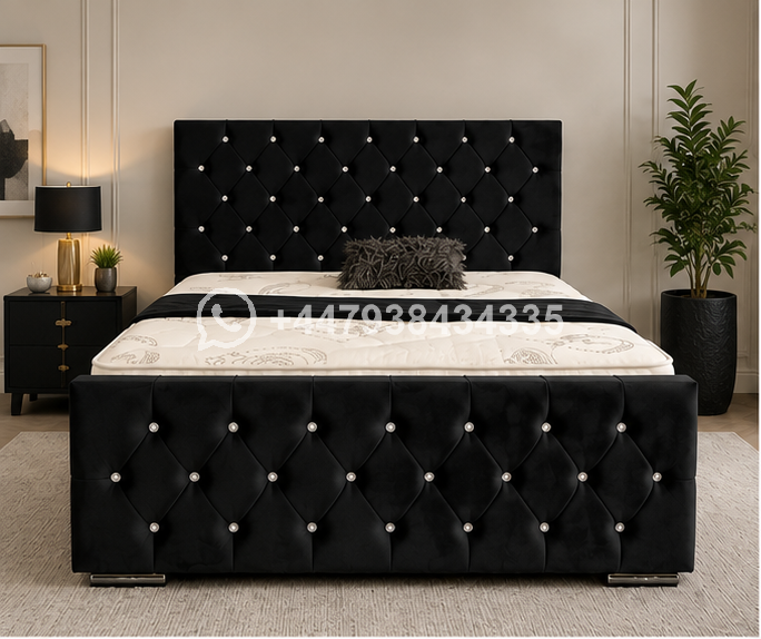 Super King Size Bed Frame – Florida New Black Bed Frame - Image 2
