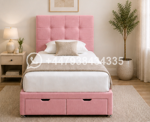 Durable Single Divan Bed Frame โ Modern Bedroom Collection