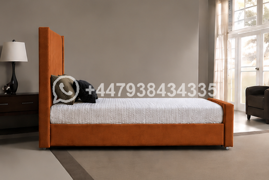 Panel Single Bed – Stylish Home Bedroom Bed - Image 3