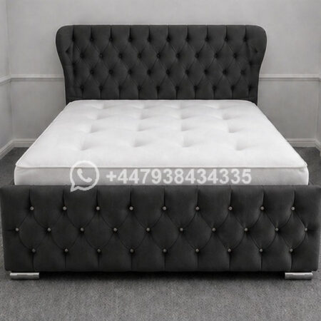 Oxford Wingback Premium King Bed – King Bed