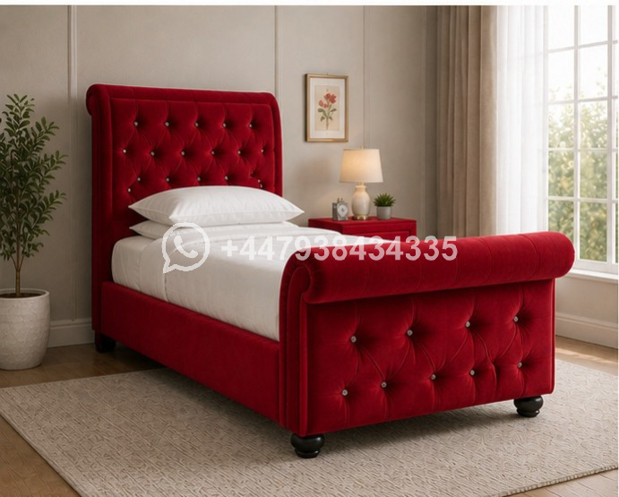 Sleigh Single Bed – Timeless Bedroom Furniture