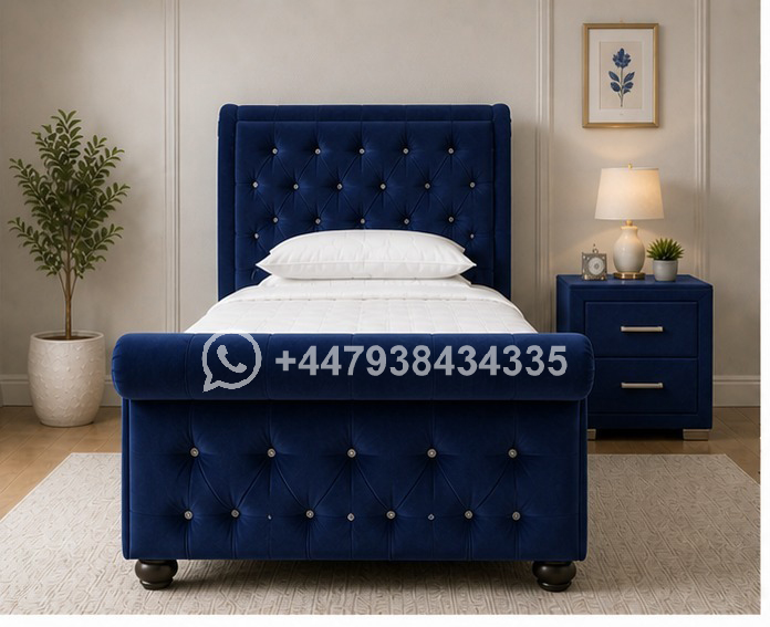 Sleigh Single Bed Frame