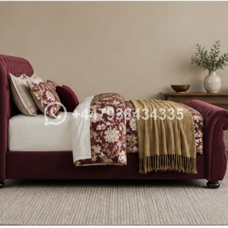 Sleigh Double Bed Frame