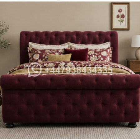 Sleigh Double Bed Frame
