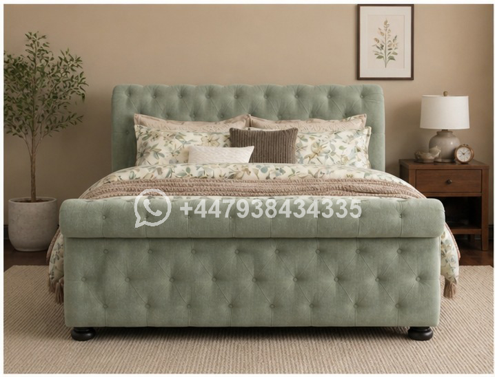 Super King Bed with Headboard & Footboard