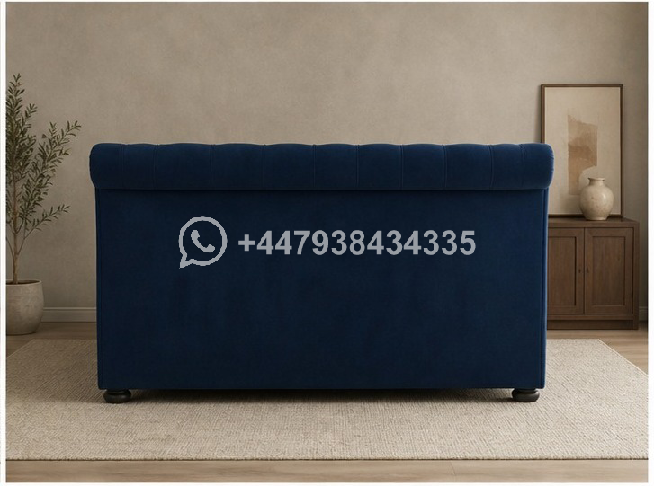 Sleigh Double Bed – Classic Luxury Bed - Image 4