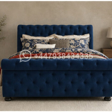 Sleigh Double Bed – Classic Luxury Bed