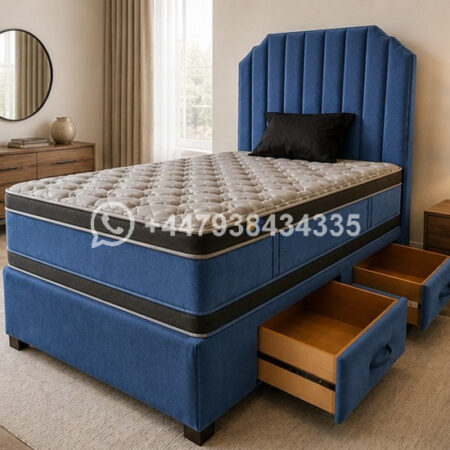King Size Divan Bed with Optional Mattress