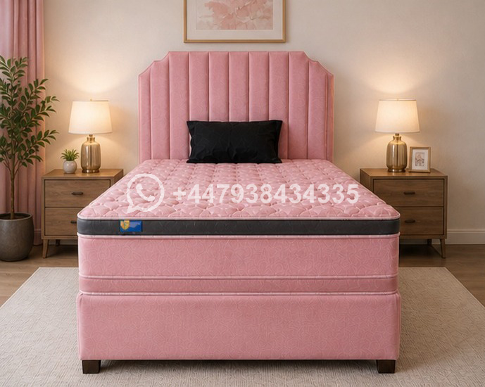 Super King Size Divan Bed Frame with Mattress or Without Option - Image 3