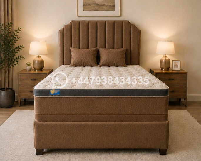 Super King Size Divan Bed with Mattress Set Available - Image 2