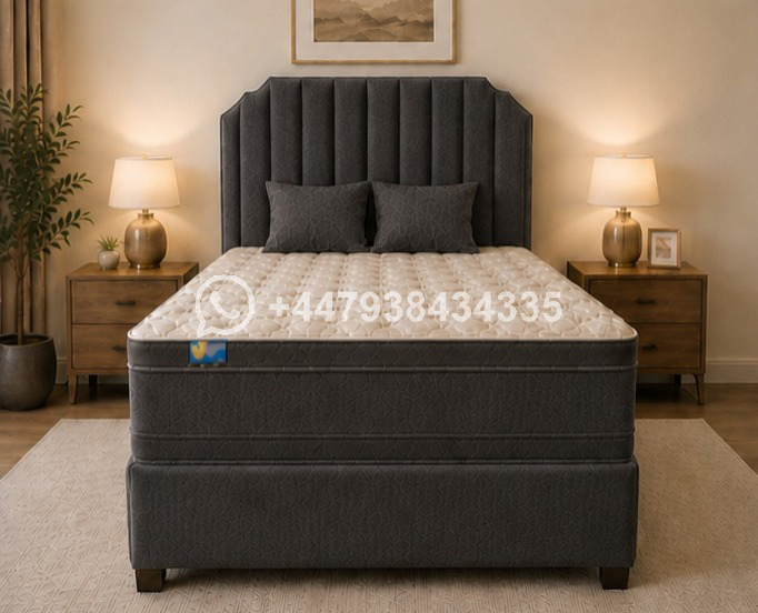 Premium King Size Divan Bed Base with or without Mattress - Image 4