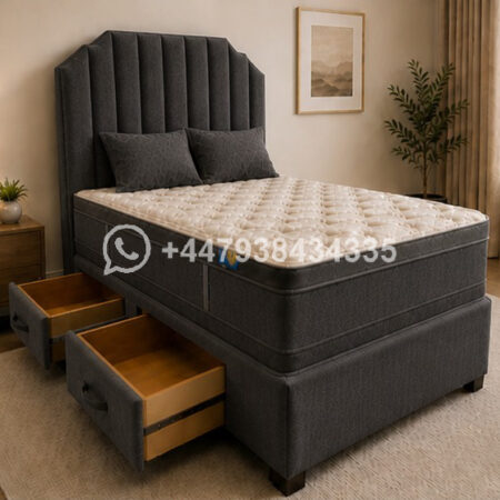 Super King Size Divan Bed Base Only or Full Set with Mattress