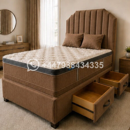 King Size Divan Bed with Flexible Mattress Options