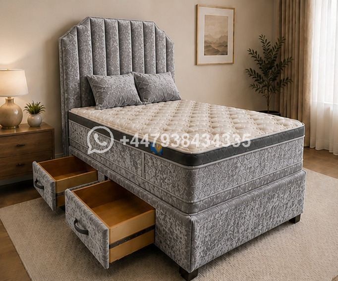 Super King Size Divan Bed โ King Size Divan Bed with or without Mattress
