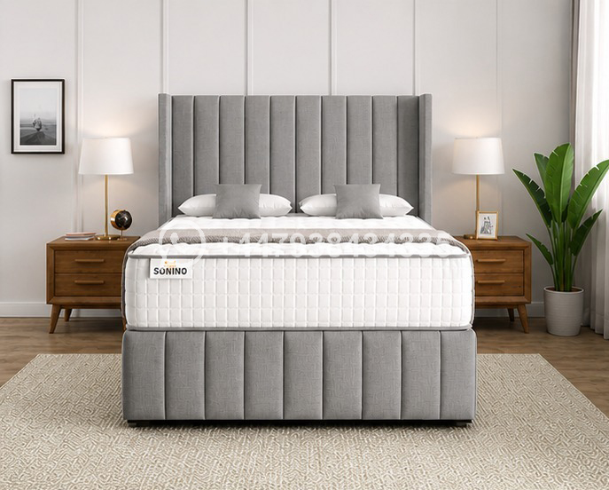 Super King Size Divan Bed with Storage Drawers - Image 2