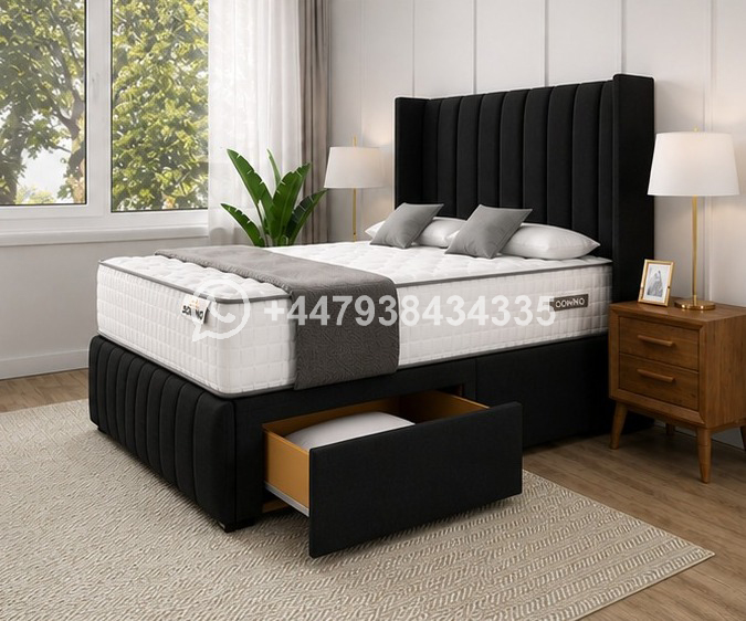 Double Divan Bed with Clean Finish Design โ Double Bed - Image 3