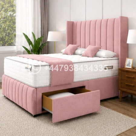 King Size Divan Bed with Minimal Design