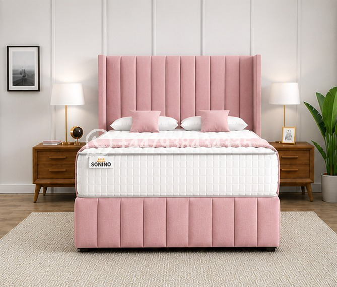Super King Size Divan Bed with Classic FinishSuper King Size Divan Bed with Classic FinishSuper King Size Divan Bed with Classic Finish - Image 2