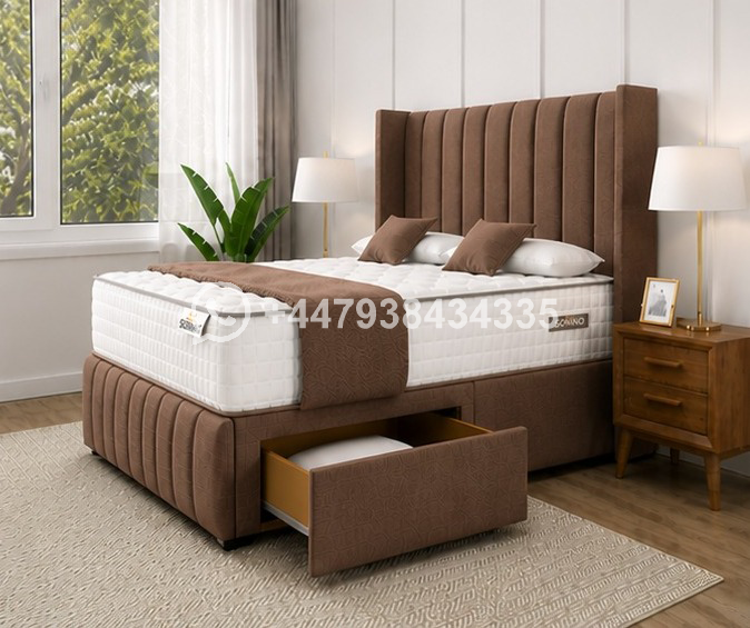 Storage Double Divan Bed Base โ Double Divan Bed - Image 3