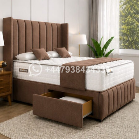 Super King Size Divan Bed with Premium Build