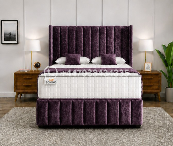 King Size Divan Bed with Elegant Storage Design - Image 3