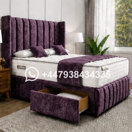 Affordable Double Divan Bed with Storage – Divan Bed with Drawer Storage