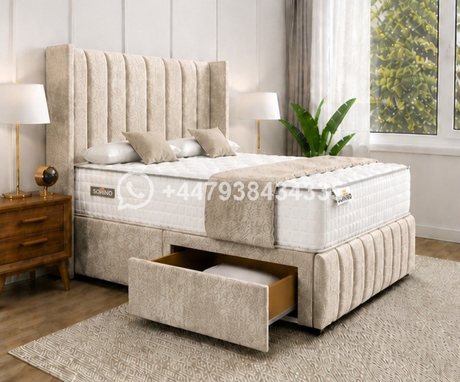 Ottoman King Size Bed Frame β Elegant & Practical (CopySuper King Size Divan Bed Base with Durable Finish