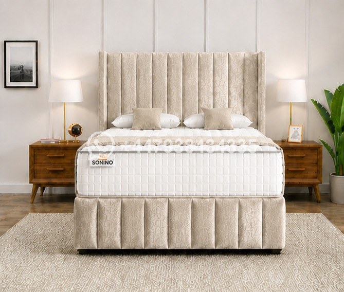 Ottoman King Size Bed Frame β Elegant & Practical (CopySuper King Size Divan Bed Base with Durable Finish - Image 2