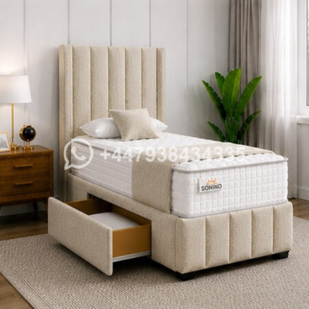 Premium Single Divan Bed with Drawers