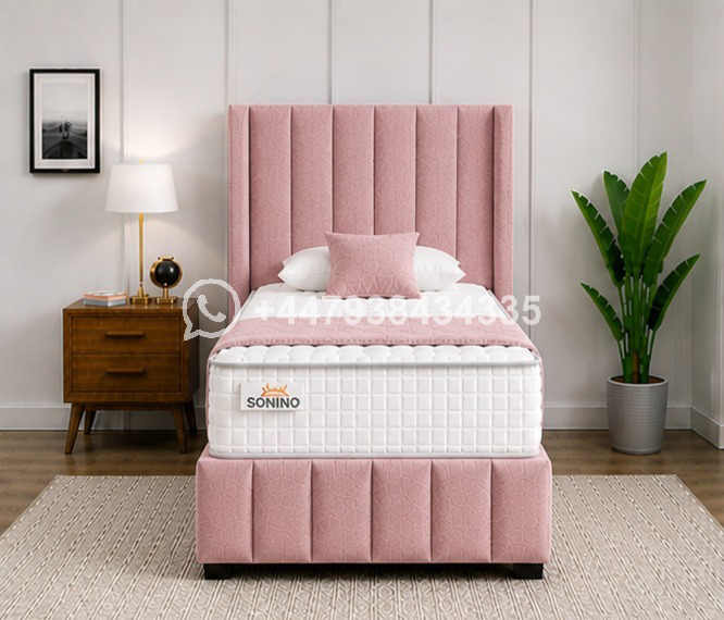 Single Divan Bed with Modern Storage Solution - Image 2